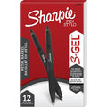 Pen Set,Black,Non-Erasable,Gel,PK12