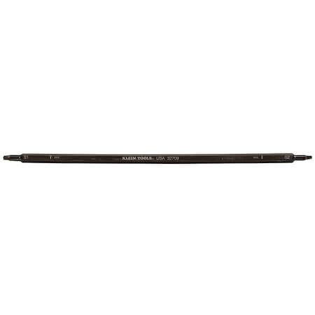 Adjustable-Length Screwdriver Blade, Square No 1, No 2