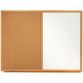 Bulletin/Whiteboard Combination 24"H x 36"W