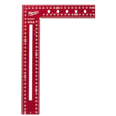 Framing Square, Aluminum, Metric