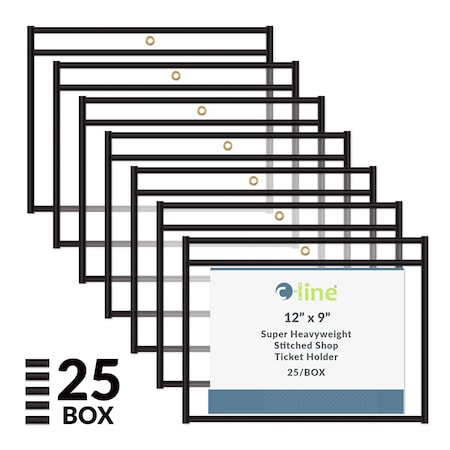 Shop Ticket Holders, 12 x 9", PK25