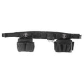 Black Ballistic Nylon Tool Belt, 27 Pockets, 5710XL