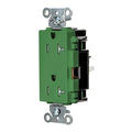 Straight Blade Receptacle, 5-20R, 20 A, 125V AC, 2 Pole, 3 Wire, Surface Mount, Grounded