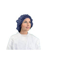 Pleated Navy Bouffant Cap, 1000/CS