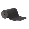 Sorbent Roll, 47 3/8 gal, Universal, Black/Gray, Polypropylene