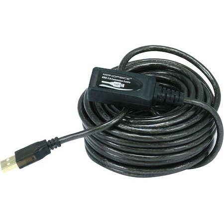 USB2.0 Active Ext.Cable, 32ft.L, Blk