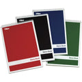 6 x 9" Steno Book With Assorted Colored Cover, Pk4