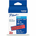 Label/Ribbon Cartridge, Red, Gloss, 1 in W