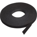 Reclosable Fastener, Acrylic Adhesive, 75 ft, 2 in W, Black