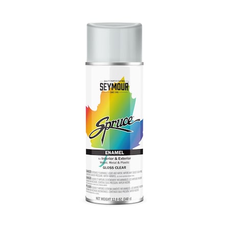 Seymour Spruce Enamel Spray Paint, Gloss