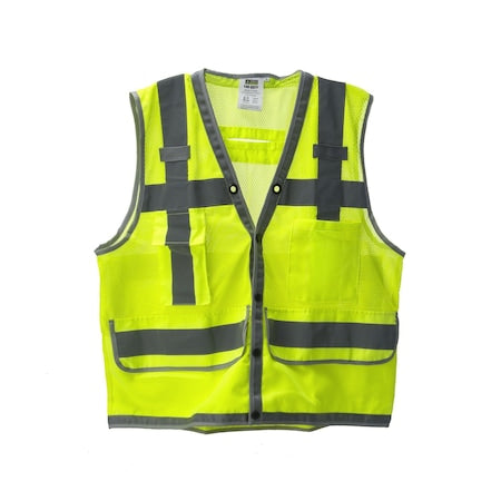 Surveyors Safety Vest, Type R, Lime