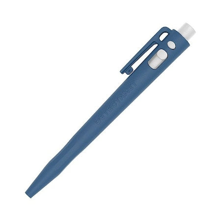 Metal Detectable HD Pen w/Clip, Blk Gel Ink, PK50