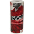Dry Wipe Roll, Brawny D300, Poly Wrap, 60 ft, Double Recreped (DRC), 9 1/4 in x 11 in, White, 20 Pk