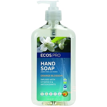 Hand Soap, Biodegradable, Orange Blossom, 6 PK