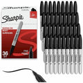 Permanent Marker, Fine Tip, Capped, 36 PK