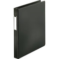 Ring Binder, Black, Clear Sleeve