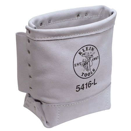 Tool Pouch, White, Leather, 1 Pockets