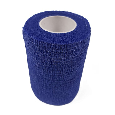 Self-Adhesive Bandage, 3" x 5yds, Dark Blue