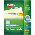 TrueBlock File Folder Labels,2/,PK1500