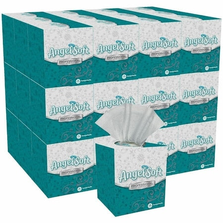 Angel Soft Professional Series 2 Ply Facial Tissue, 96 Sheets, 36 PK