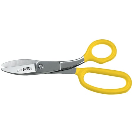 Shop Shears, 8-1/2 In. L, Nickel Chrome