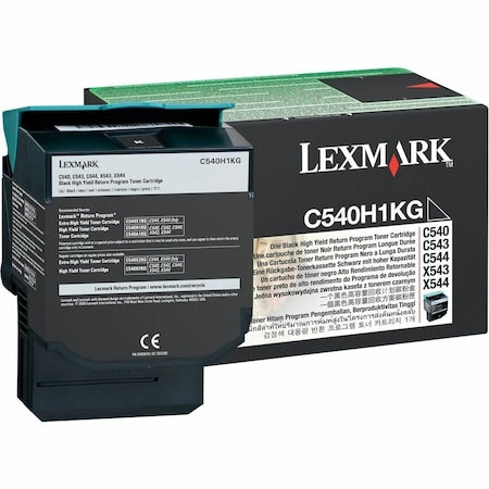 Toner For C540H1KG, Black, 2.5K Pages