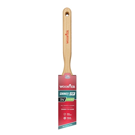 1-1/2" Angle Sash Soft, Chinex FTP Bristle, Paint Brush, Wood Handle