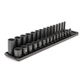 3/8 in Drive Impact Socket Set, SAE, 30 pcs