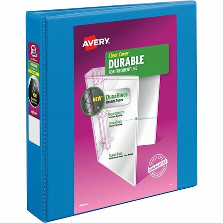 Durable View 3 Ring Binder, 1.5" Slant R