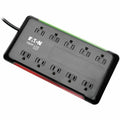 Outlet Strip, Surge, 5-15R, 5-15P, 6 ft., Black