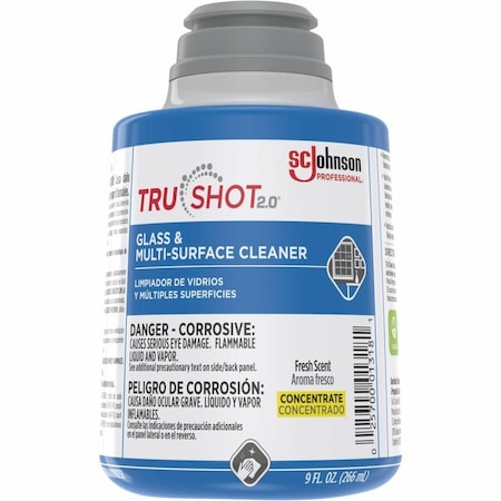 Liquid TruShot 2.0 Glass and Multi-Surface Cleaner, Clear, Fresh, Cartridge, 4 PK