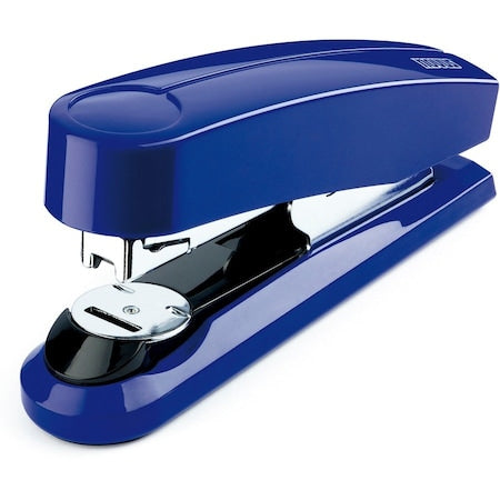 Compact Flat Clinch Stapler,B4,Blue
