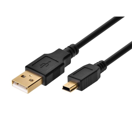 Standard USB Cable, Black, 36in L
