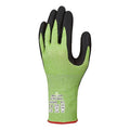 Disposable Gloves, 2.5 mil Palm, Nitrile, Powder-Free, 200 PK, Black, XS