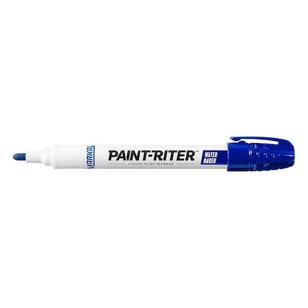 Paint Marker, Medium Tip, Blue Color Family, Paint