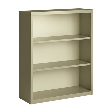 Bookcase, 42" H, 13" D, 34 1/2" W, Putty