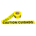 Barricade Tape, 2.0 Mil Yellow, PK12