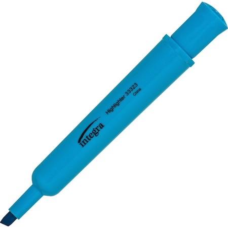 Highlighter, Felt-Tip, Non-Refillable, PK12