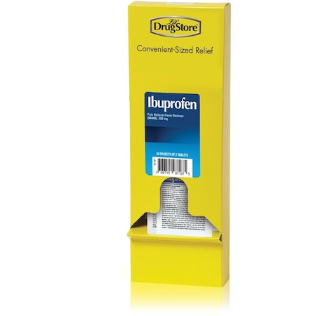 Ibuprofen, 200 mg, 2/Pack, PK50