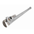 48" Aluminum Straight Pipe Wrench, Serrated, Tether Capable, 6" Jaw Capacity