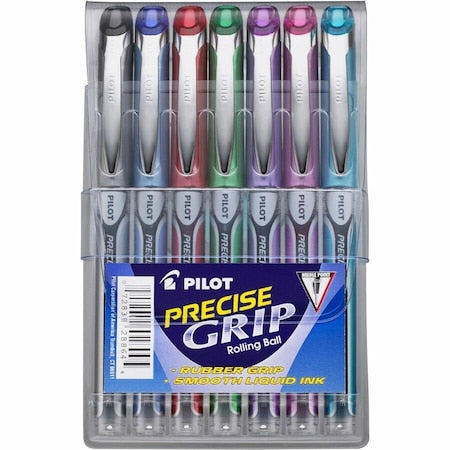 Pen, Assorted, Plastic, PK7