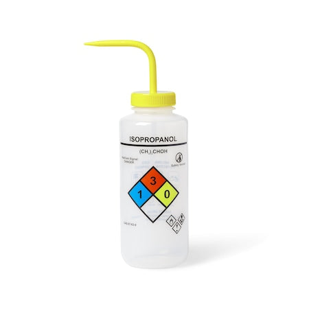 Wash Bottle, Plastic, Colorless, PK4