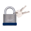 Padlock, 1 45/64" H, 2" W, Silver