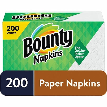 Luncheon Napkins, Paper, White, PK1600