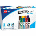Desk Style Dry Erase Markers, Assort, PK8