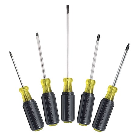 Screwdriver Set, SAE, 5 pcs