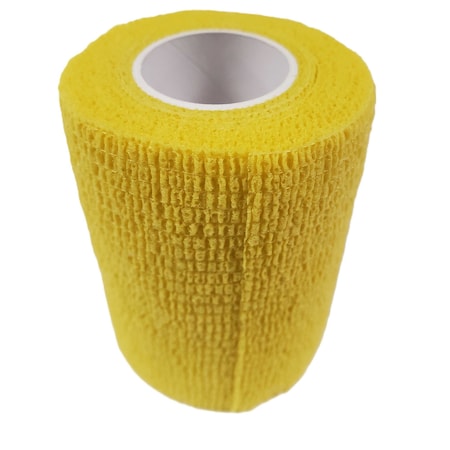 Self-Adhesive Bandage, 3" x 5yds (10-Pack), Yellow