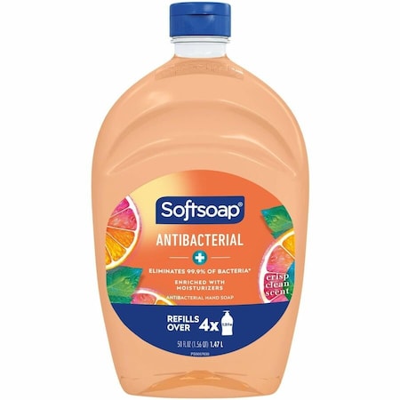 Hand Soap, Antibacterial, Moisturizing, Crisp Clean, 6 PK