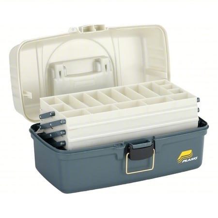 3 TRAY XL TOOL BOX BLUE/SILVER