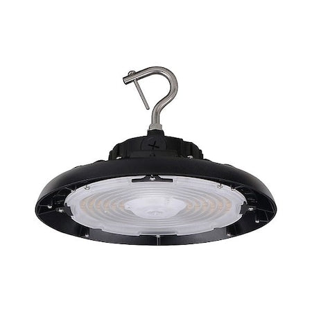 LEDSlctblRndHghBay, Blk, HCY, 151/2inL,